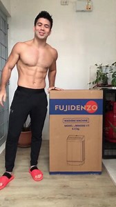 Do your laundry in no time with a Fujidenzo Fully Automatic Washing Machine! Mixed Martial Arts Fighter, Mark Mugen, unboxes his new JWA-6500VT, available in 6.5 kg. capacity. It's the perfect partner every laundry day, especially when he's busy with his training. Here are some of its advanced features: Air Dry System - ensures your clothes stay odor-free. It has a single tub that does everything at the push of a button and clothes are dried by 80% after every wash. Variable Water Pressure Techn