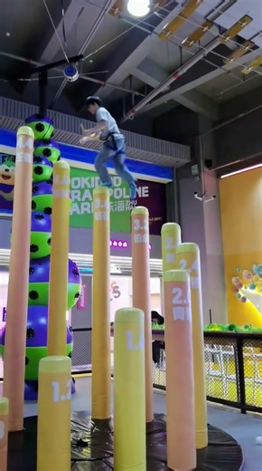 This Trampoline Is🤭😀♥️ Just Start Jumping Around Like This When We Were Kids#86