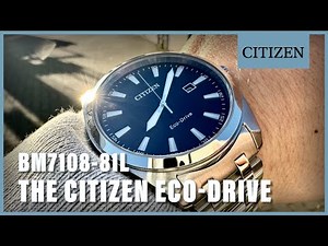 Unboxing The Citizen Solar Watch - BM7108-81L