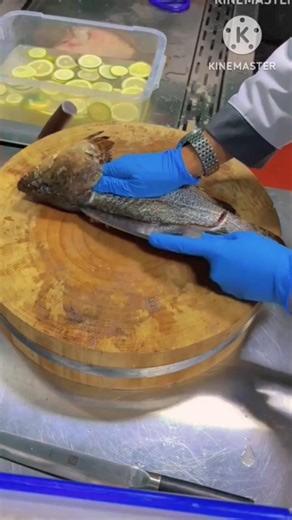 Grouper Fish Cutting Skills l 😍 l #shorts #viralshorts #fishcutting #grouper