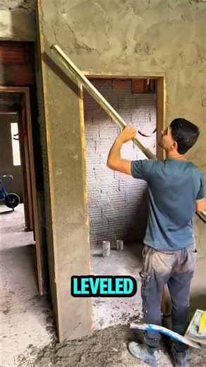 Perfect Wall Plastering Technique | Satisfying Smooth Cement Rendering Transformation