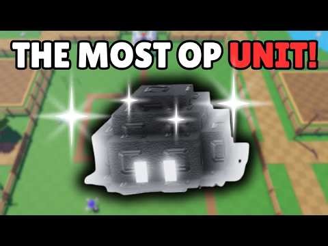 The Most OP Unit Was Just Released For Free In Garden Tower Defense!