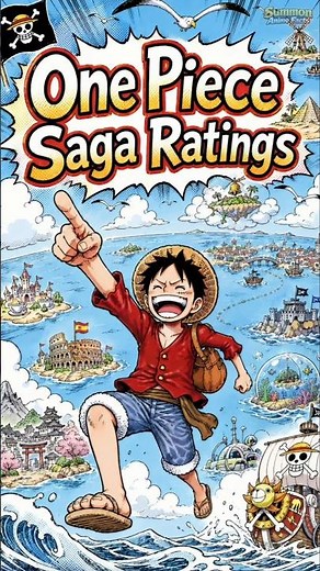 One Piece Sagas Ranked by Their Episode Ratings! 🤯