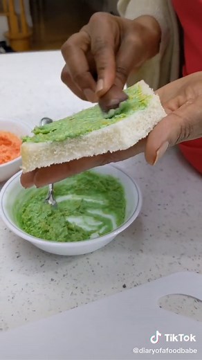 Colorful Cheese Paste Sandwich Recipe