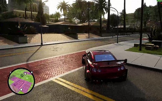 《GTA终极版》圣安地列斯高清纹理、画质补丁