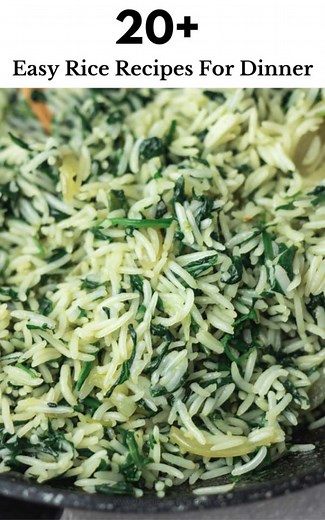 Easy Rice Recipes For Dinner