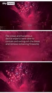 Fireworks display on boat explodes injuring six