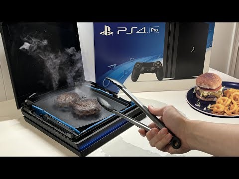 Yes, I Still Have the PS4 Pro Grill. Let's Make Burgers!!