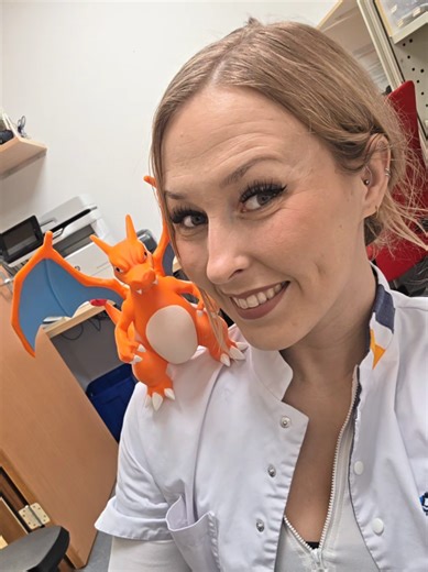 Surprised at Work: 3D Charizard Creation