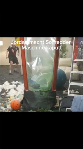 Jordan macht Schredder Maschine kaputt #jordanalmani #semihjackson #jordanundsemih