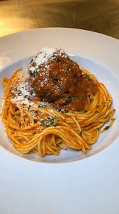 1.3M views · 10K reactions | Spaghetti + XL Meatball  #pasta #spaghetti #pastalover #meatballs | Foody Fetish | Facebook