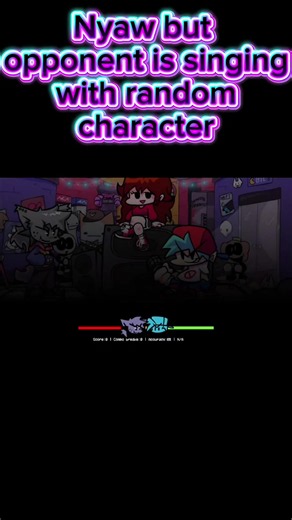 #fnf #fnfmod #kapi #nyaw #allsing | nyaw nightmare fnf
