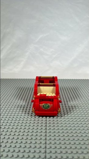 Santa's Sleigh (Set 40499) - Stop Motion Lego Build