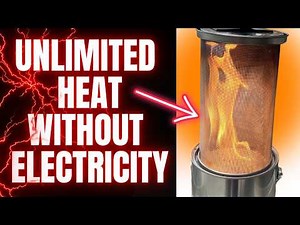 UNLIMITED Heat For Your Home Or Greenhouse | No Electric Needed