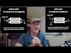 How does Series and Parallel Switching work on guitar pickups?