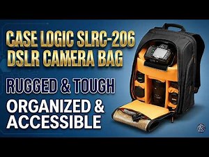Case Logic SLRC 206 DSLR Camera Bag & 17" PC Laptop Backpack Review