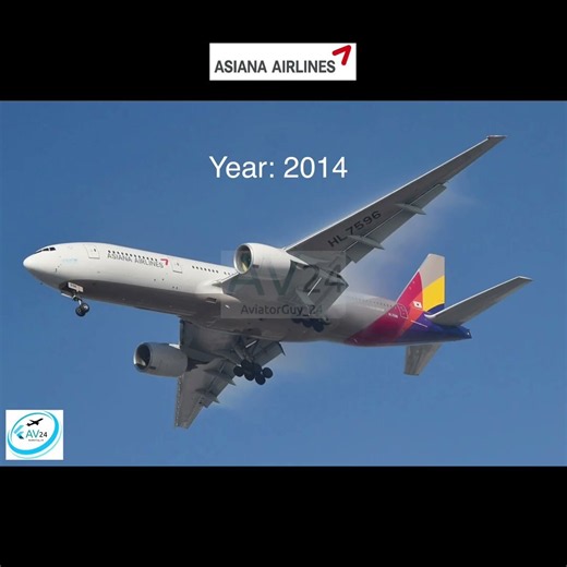 Asiana Airlines Over the Years #shorts #aviation #asiana