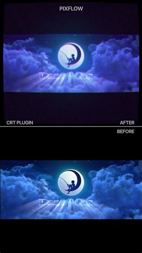 Crt plugin by pixflow #aftereffects #motiongraphics #videoediting