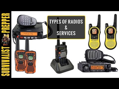 Radios and Comms for Preppers: GMRS, MURS, FRS, and Ham