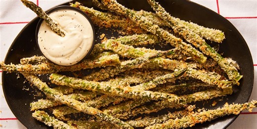 Parmesan Asparagus Fries Are All Crisp And Way Less Carb
