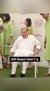 RIP Ratan Tata🙏 The Padma Vibhushan and former chairman of India’s oldest conglomerate Tata Sons, passes away at age 86 at Breach Candy Hospital in Mumbai. “It is with a profound sense of loss that we bid farewell to Mr. Ratan Naval Tata, a truly uncommon leader whose immeasurable contributions have shaped not only the Tata Group but also the very fabric of our nation," the company said. | Voompla