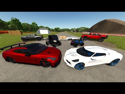 Millionaires Race for a Secret Mystery Barn | Farming Simulator 25