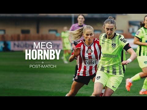 Meg Hornby post-match 🎙️ | Sunderland v Pompey