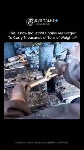 Forging Industrial Chains Built for Extreme Loads 🤯🔗 | Heavy Engineering at Its Best