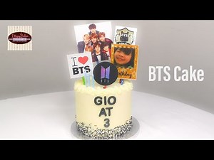 How to make a BTS Cake | Bangtan Boys Cake Decorating