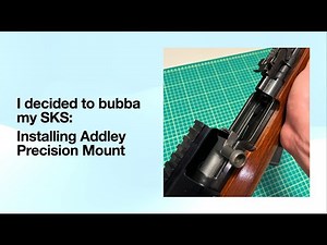I Bubba'ed my SKS: a Rock solid scope mount