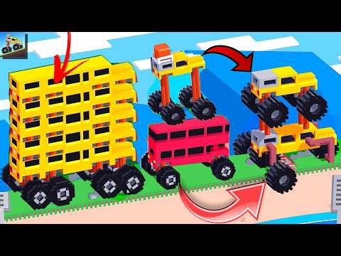 New Best New Live-Fancade-Train,Plane,Ant Car,Big Wheel,Big Car Drive Mad.New Lavels Gameplay DF72