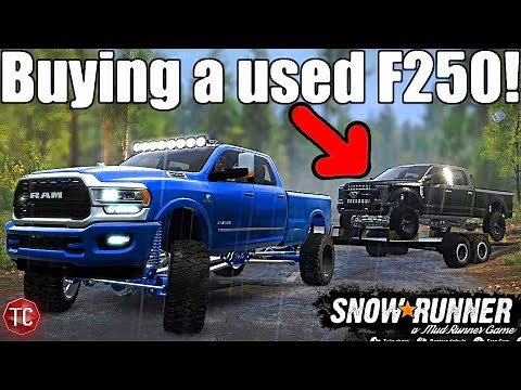 SnowRunner: Buying a USED Ford F250 and REBUILDING IT!