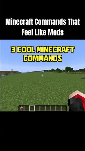 These Minecraft Commands Feel Like Mods💀… #minecraft #shorts