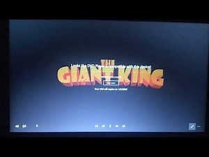 Opening to The Giant King 2015 DVD (New Years Eve Special #1)