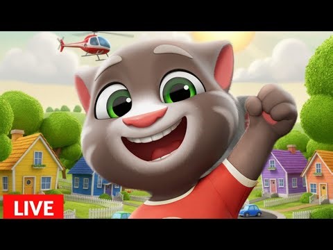 My Talking Tom Funny Time Pass On Batroom | My Talking Tom Video |