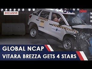 Videos of Maruti Suzuki Vitara Brezza Scores 4 Stars In Global NCAP Crash Test | Crash Test | carandbike, news & updates
