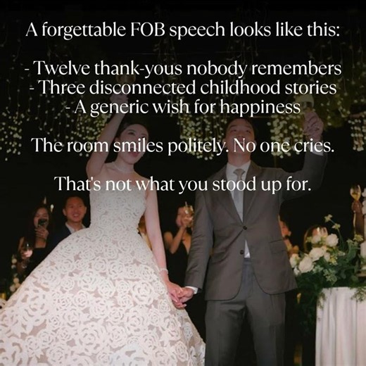 What Every Great Father of the Bride Speech Gets Right