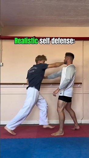 Realistic VS McDojo self defense…