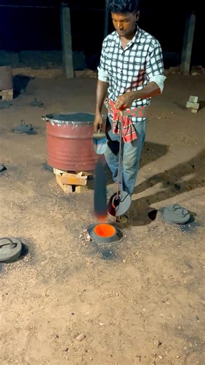 See Traditional Brick Firing Using Coal #shorts #shortfeed #viral