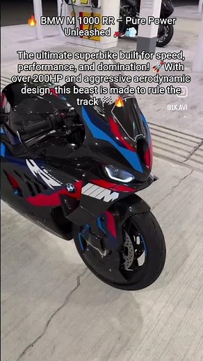 BMW M 1000 RR – The Ultimate Superbike Beast 🏍️💨 | Pure Power & Speed 🚀