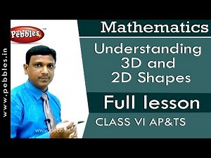 Understanding 3D and 2D Shapes | Ap&TS syllabus Class 6 Maths | Full lesson