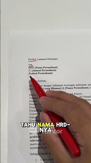 The Best Job Application Letter Format for Fresh Graduates to Attract HRD