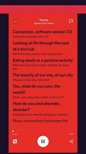 Lirik Terjemahan Toxicity - System Of A Down #lirikterjemahan #spotifylirycs #systemofadown #systemofadowntoxicitylyrics #systemofadowntoxicity #systemofadowntoxicityfullsong #videostory #arizmaharaj #ceritakita #yukyukfyp #medantiktok #xybca #fypシ #fyp