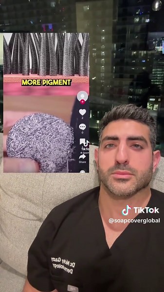 Gray hairs? Not anymore. SoapCover brings your color back in just a few washes! ✨