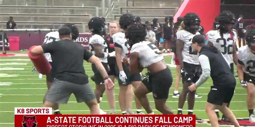 Kenyon Clay, Kyle Taylor, Jordan Smart among Red Wolves newcomers in fall camp