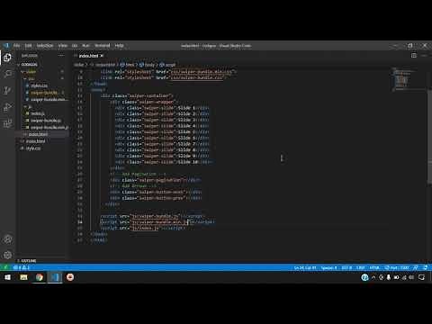 01 Como hacer un slider sencillo paso a paso solo con html y css swiperjs