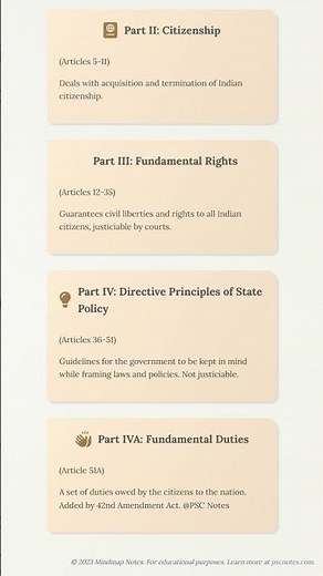 The Union Government Part V