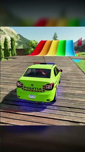 TRANSPORTING AND PARKING POLICE CARS, AUDI, JEEP, DACIA, FORD, COLORFUL VEHICLES ON MAN TRUCKS. FS22