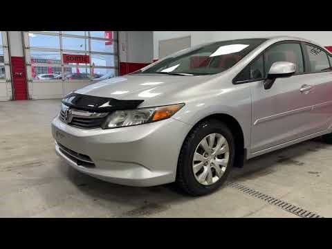 Honda Civic LX 2012 à Trois-Rivières