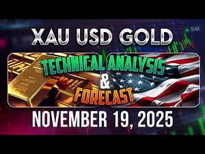 XAUUSD (GOLD) Forecast and Technical Analysis for November 19, 2025
